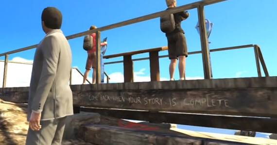 Grand Theft Auto 5 Easter Egg Illuminati