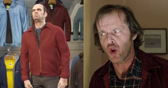 Grand Theft Auto 5 Easter Egg The Shining Outfit