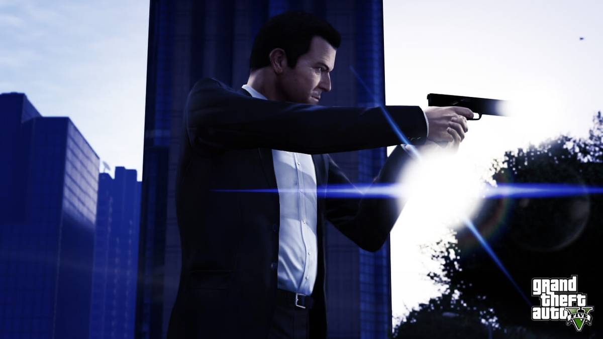 Grand Theft Auto 5 Michael Lens Flare Screenshot