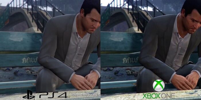 Grand Theft Auto 5 PS4 Xbox One Comparison Video