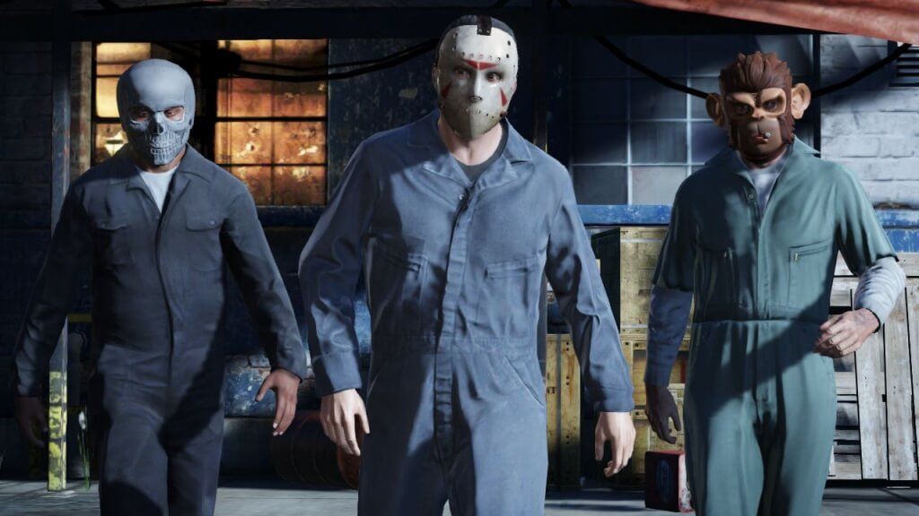 Grand Theft Auto 5 Robbery Masks