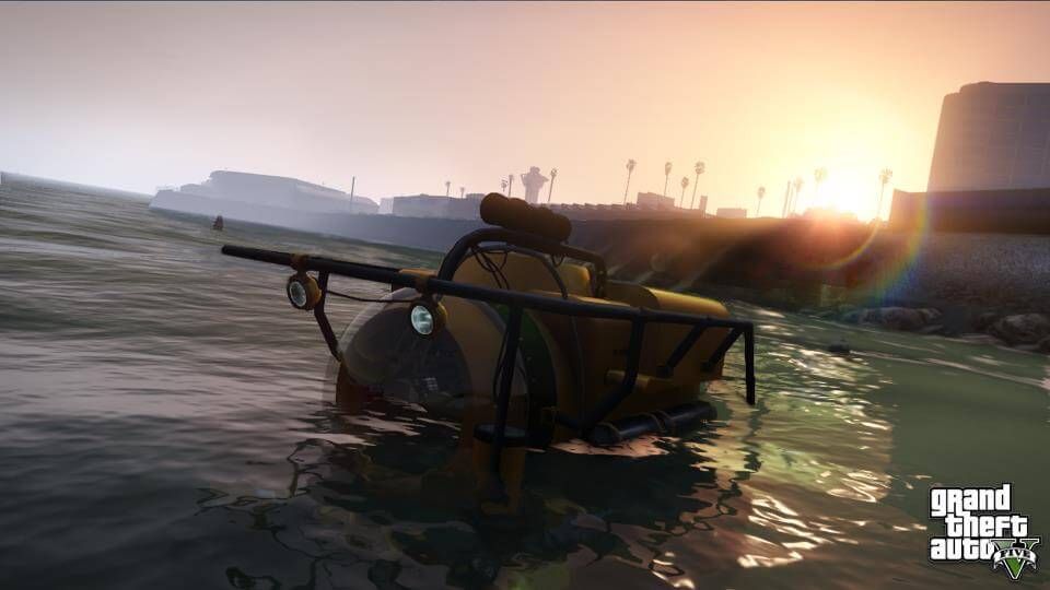 Grand Theft Auto 5 Submarine