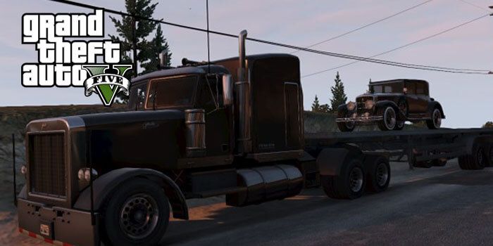 Grand Theft Auto 5 Truck Stunt