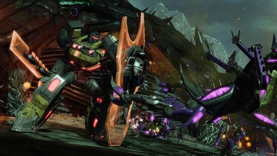 Grimlock in 'Transformers: Fall of Cybertron'