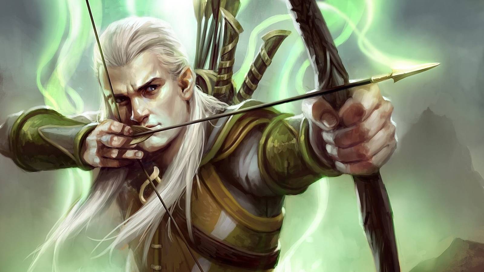 Guardians of Middle-earth Legolas Art Wallpaper