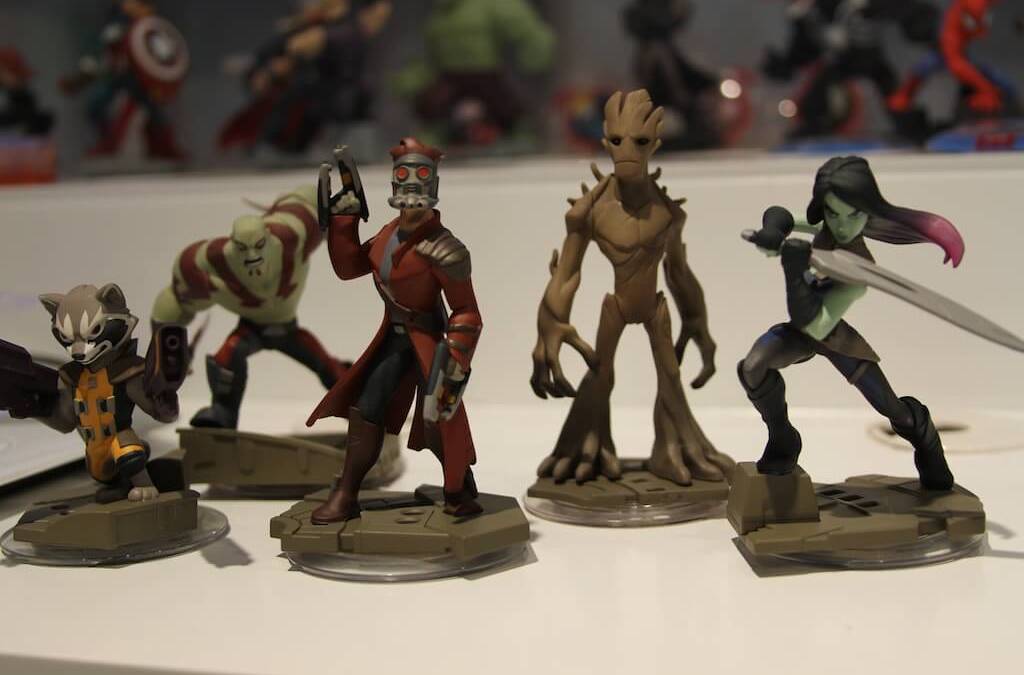 Guardians of the Galaxy Play Set - Full Team
