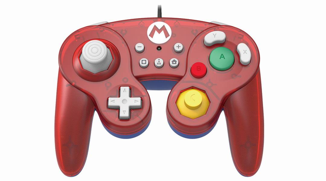 Mario-themed Switch controller