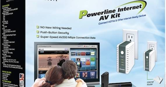 HP200AV Powerline Internet AV Kit REview
