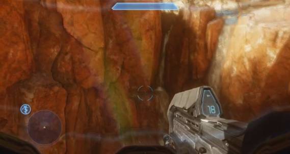 Halo 4 Double Rainbow Easter Egg