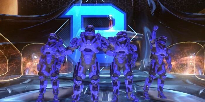 Halo 5 Beta Blue Team Victory