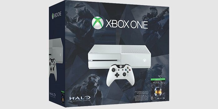 Halo Master Chief Collection White Xbox One Bundle