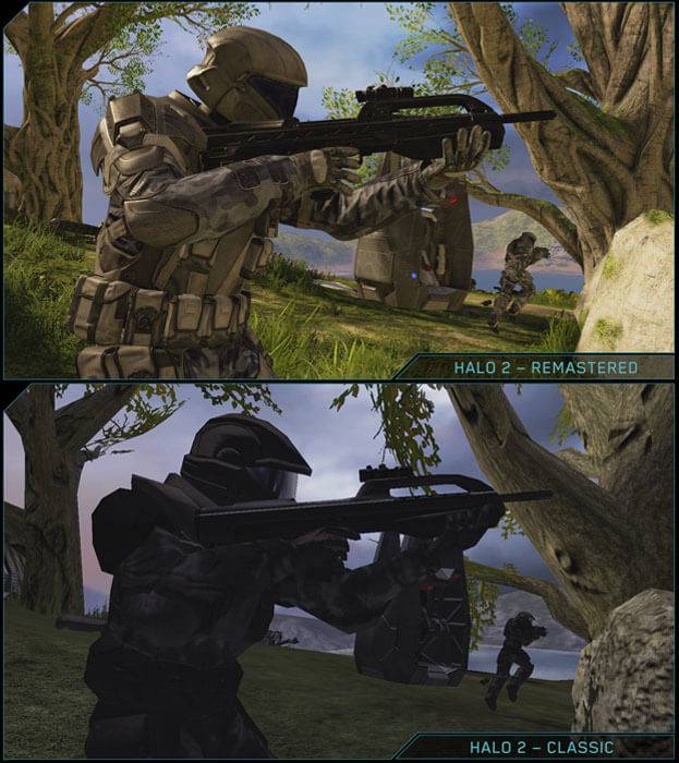 Halo Master Chief Collection Comparison