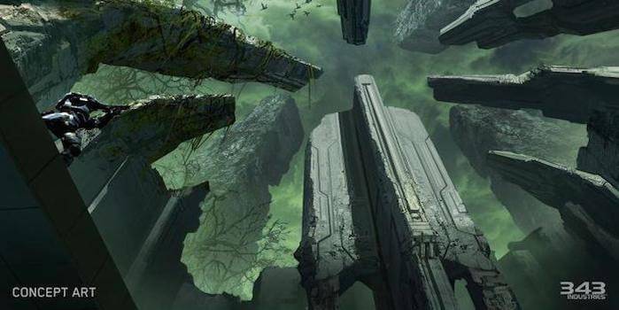 Halo Master Chief Collection Warlock Concept Art