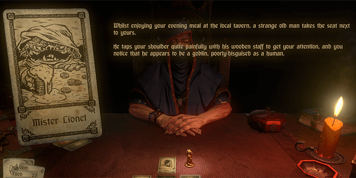Hand of Fate Game Screenshot