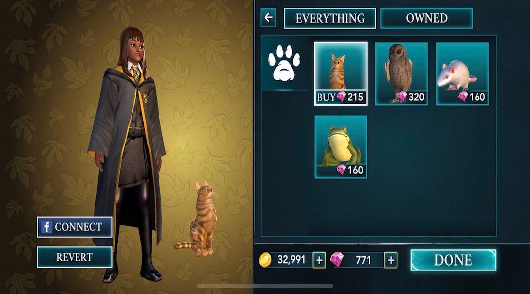 harry potter hogwarts mystery pets
