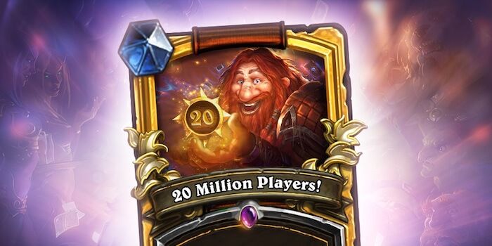 Hearthstone Hits 20 Million Players