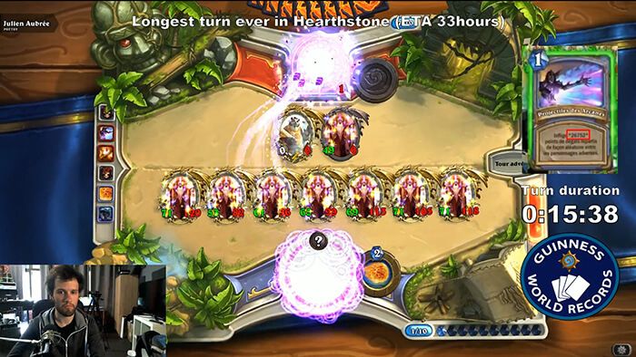 Hearthstone Player Sets Guinness World Record Twitch