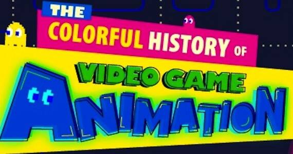 First Color Video Game GR Pick: Infographic - The Colorful History of Video Games