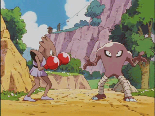 Hitmonchan and Hitmonlee
