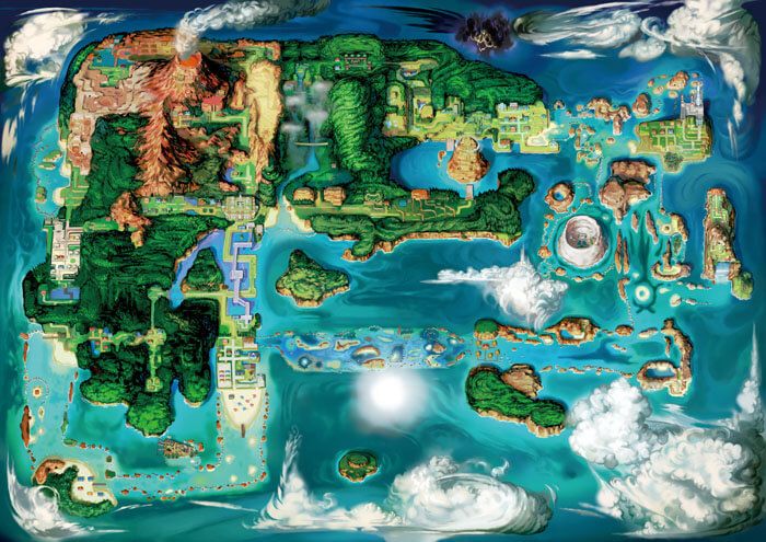 Hoenn map