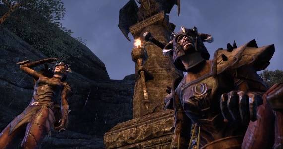 Human party members in 'The Elder Scrolls Online'