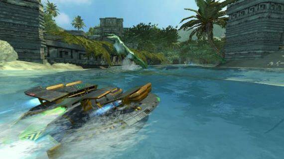 Hydro Thunder Hurricane Monster Island