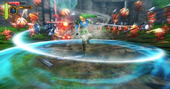 Hyrule Warriors 1 Million Sales Spin Attack
