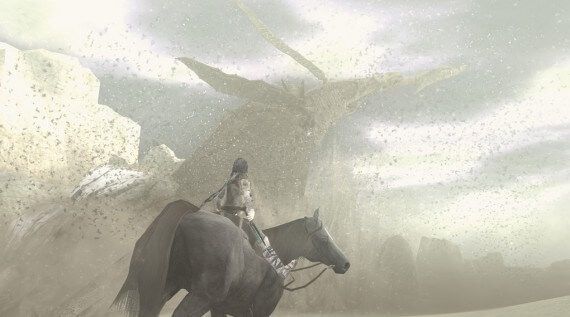 Ico Shadow of the Colossus Странствуйте верхом на лошади