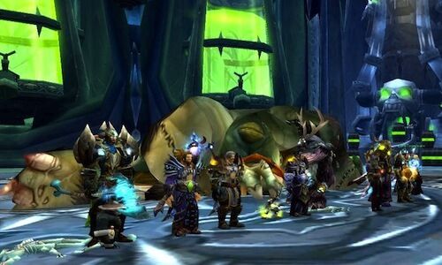 World of warcraft Instance group