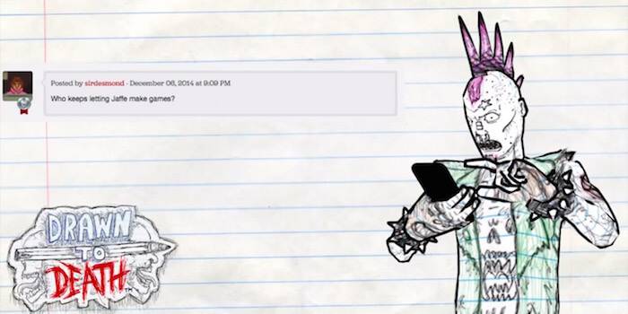Jaffe Responds to Drawn to Death Trolls