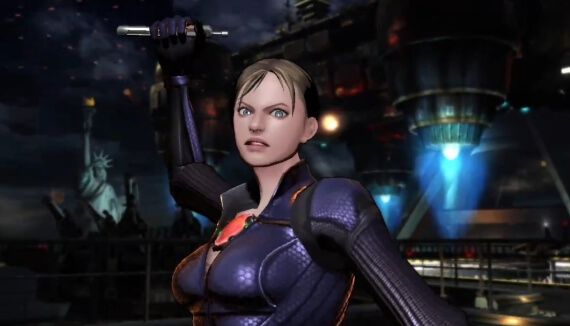 Jill Valentine Marvel vs Capcom Gameplay Video Screenshots