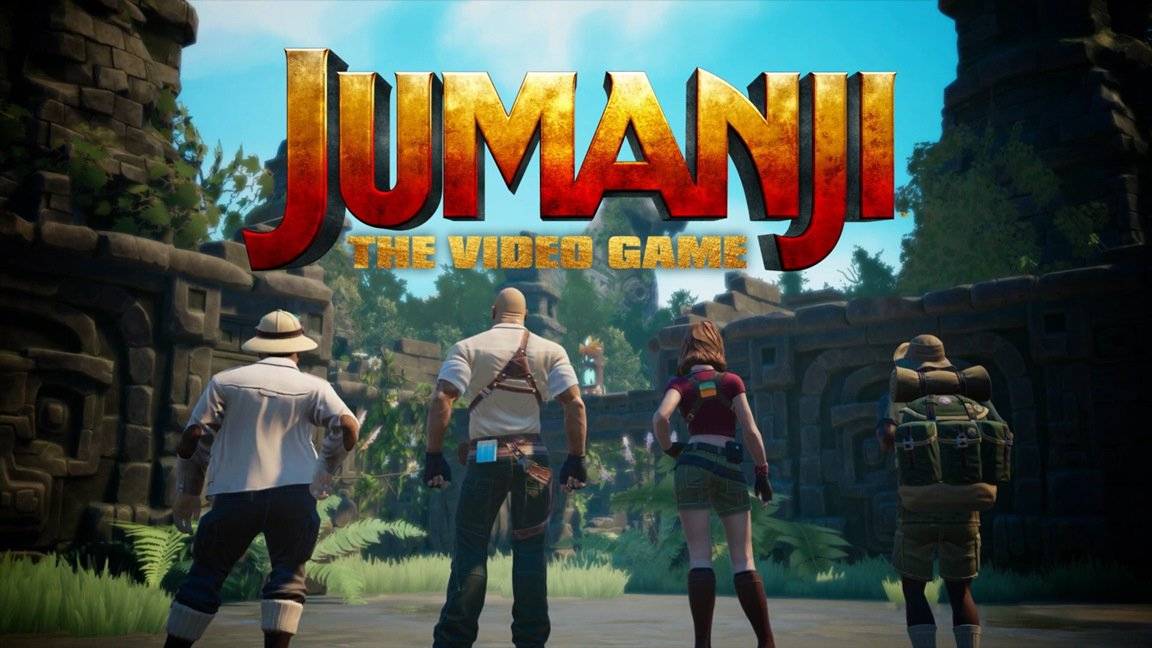Jumanji The Video Game Logo