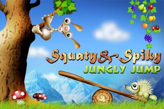 JunglyJump iPhone Screen