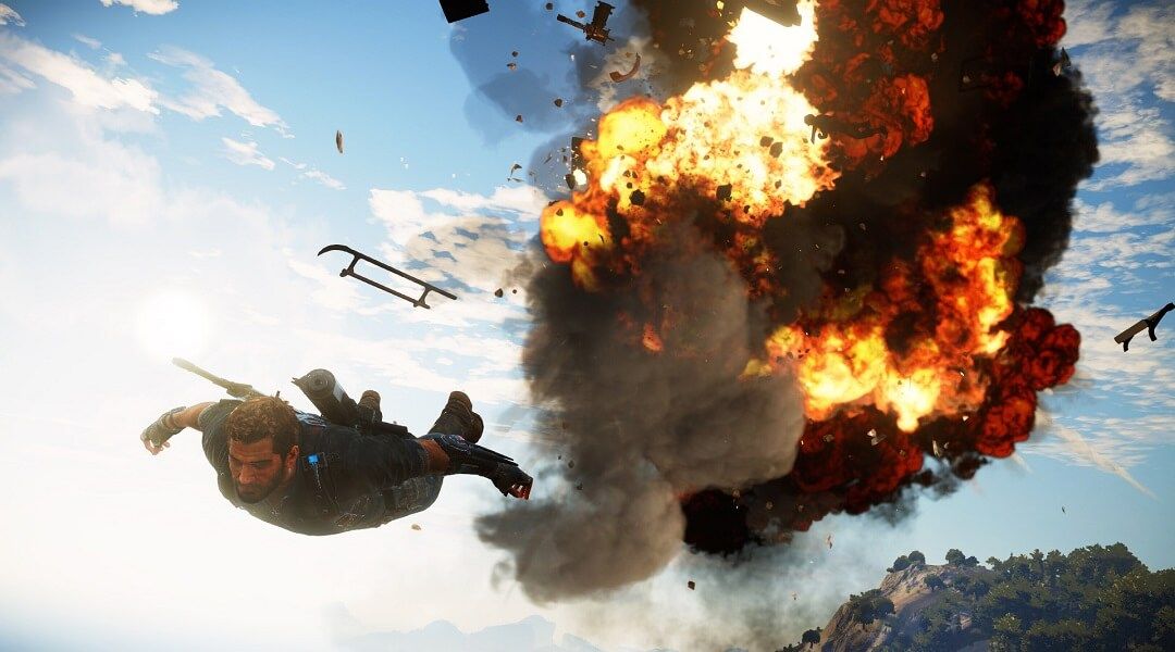 Just Cause 3 Air Explosion