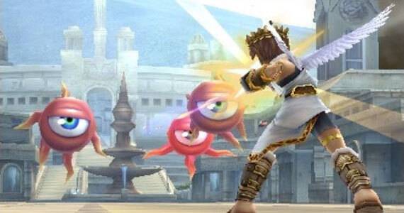 Kid Icarus: Uprising Gameplay