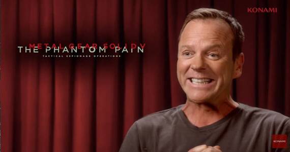 Kiefer Sutherland Metal Gear Solid 5 Interview Kojima Konami