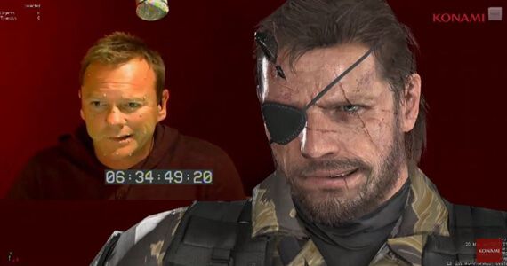 Kiefer Sutherland Motion Capture Metal Gear Solid 5 Kojima Konami