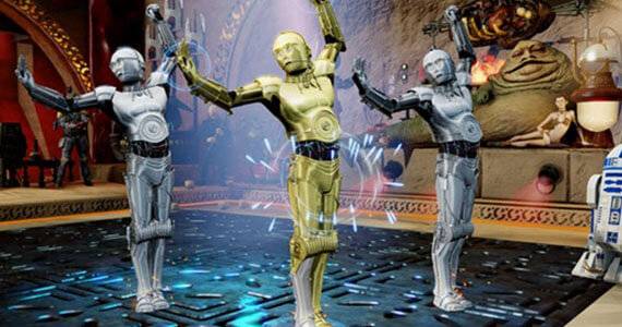 Kinect Star Wars Dancing