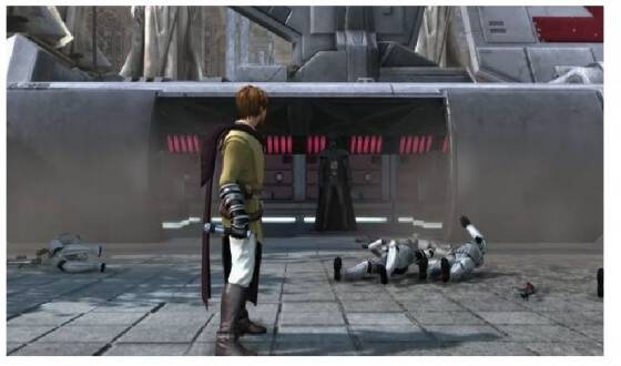 Kinect Star Wars Game Footage