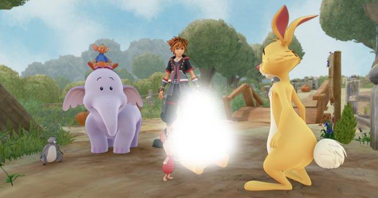 Kingdom Hearts 3 China Winnie the Pooh screenshot