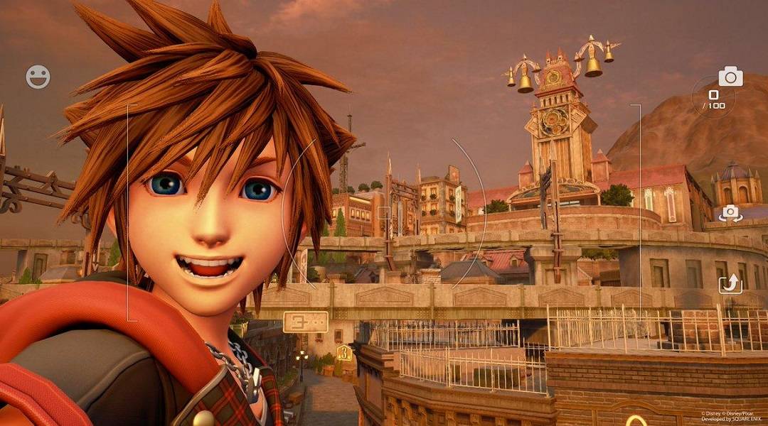 kingdom hearts 3 twilight town selfie