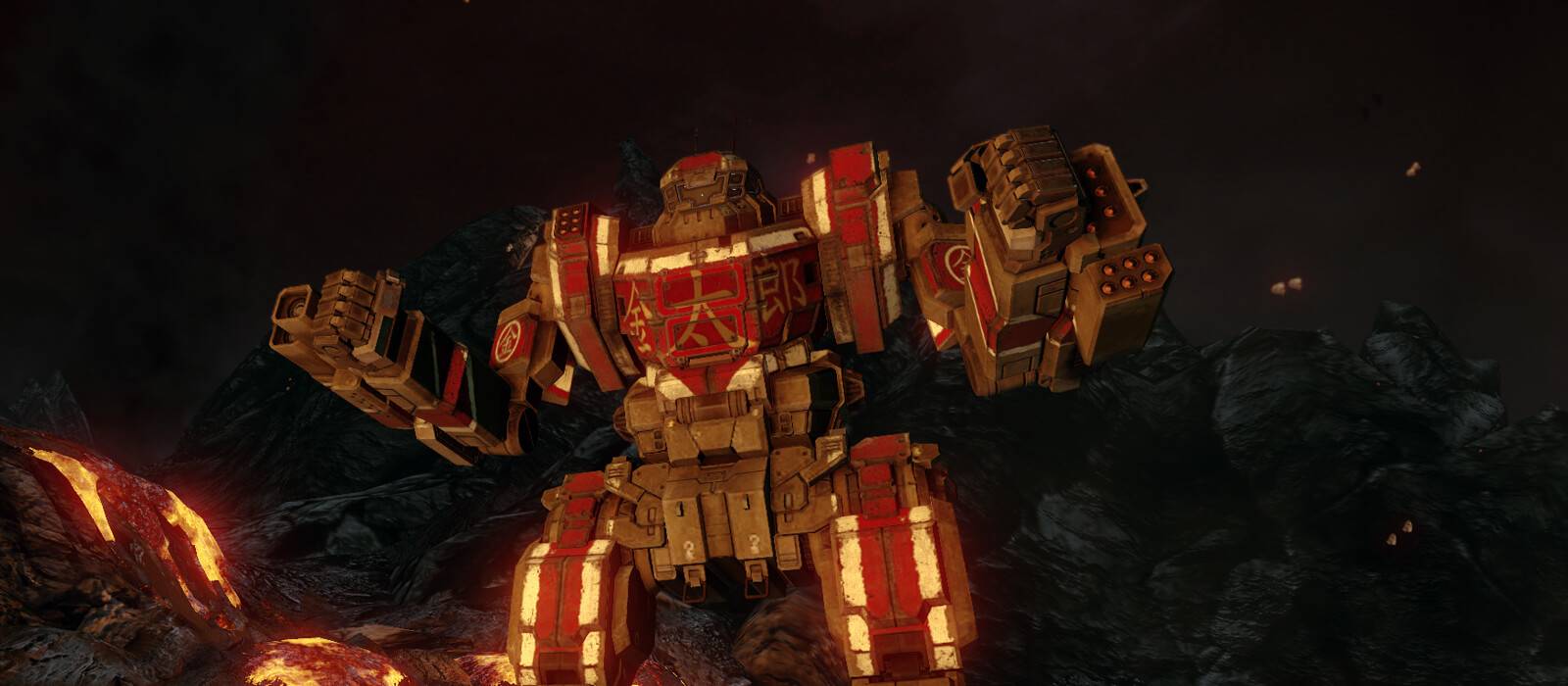 Kintaro Golden Boy Hero Mech MechWarrior Online