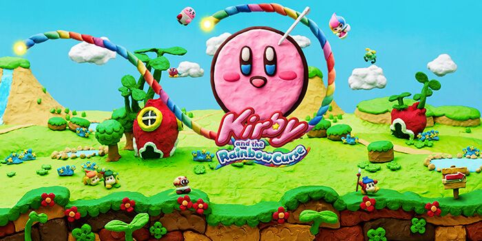 Kirby Rainbow Curse Title