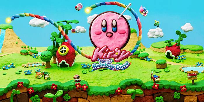 Kirby Rainbow Curse Title