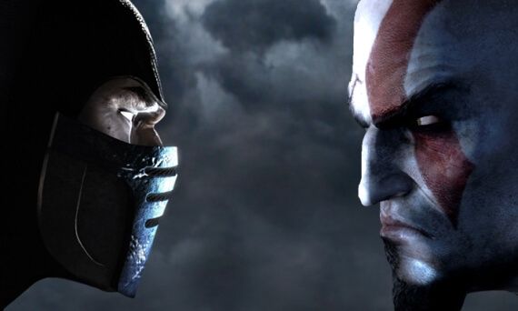 Kratos in Mortal Kombat Trailer