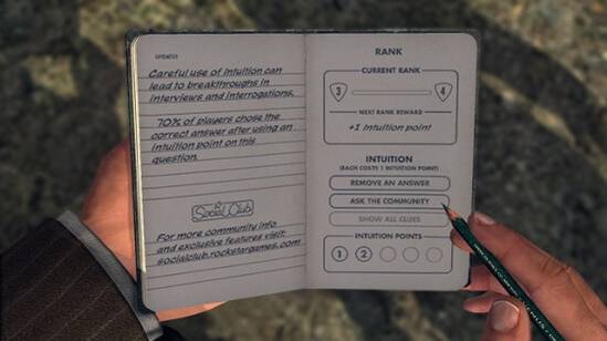 LA Noire Social Club Hints