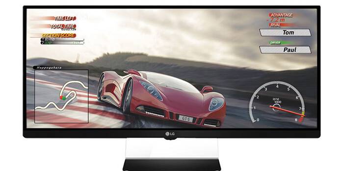 LG Monitor Racing Game