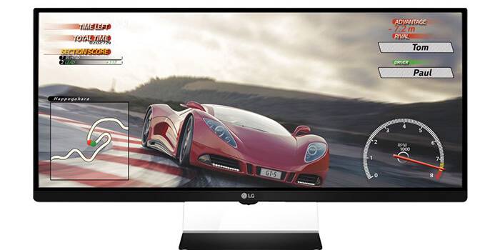 LG Monitor Racing Game
