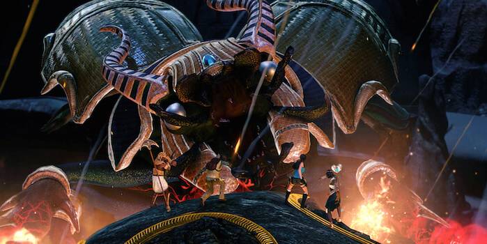 Lara Croft Temple Osiris Boss Fight