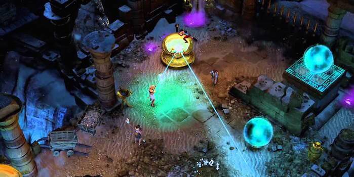 Lara Croft Temple Osiris Puzzle Solving